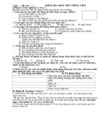 Kiểm tra tiếng việt 8-  kì 2