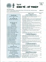 Các nhân tố ảnh hưởng đến hiệu quả của công tác kiểm tra, thanh tra thuế tại cục thuế thành phố hồ chí minh