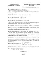 tuyển tập 51 đề thi thử đại học môn toán có lời giải cực chi tiết