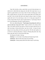 luận văn quản trị  nhân lực Phương hướng nhằm hoàn thiện công tác tuyển dụng công chức