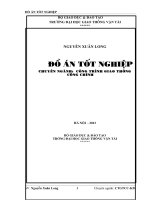 Thiết kế và Tổ chức thi công tuyến AB thuộc Huyện Nghĩa Đàn tỉnh Nghệ An