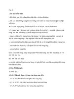 bài tập chương 5 Kiêm toán hoạt động