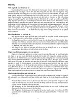 Tóm tắt luận án Điều khiển dự báo phản hồi đầu ra theo nguyên lý tách cho hệ phi tuyến