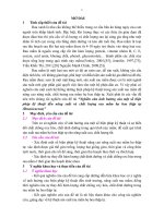 tóm tắt luận án tiến sĩ  Nghiên cứu ảnh hưởng của một số biện pháp kỹ thuật đến năng suất và chất lượng rau mầm họ hoa thập tự (Brassicaceace)