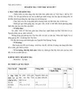 ĐỀ THI HỌC KÌ II CÓ MA TRẬN MỚI + ĐÁP ÁN