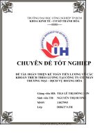 HOÀN THIỆN kế TOÁN TIỀN LƯƠNG và các KHOẢN TRÍCH THEO LƯƠNG tại CÔNG TY cổ PHẦN THƯƠNG mại – DỊCH vụ HOẰNG hóa