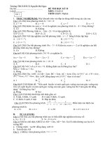 de thi toan 8 HK II nam hoc 2010 - 2011