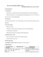 Giáo án Toán Hình học lớp 11 bài “Vectơ trong không gian”