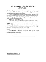 De thi ban ki 2 van 8+dap an