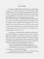 Tóm tắt luận án Nghiên cứu thực trạng hen phế quản ở học sinh tiểu học - trung học cơ sở thành phố Thái Nguyên và hiệu quả kiểm soát hen bằng ICS + LABA