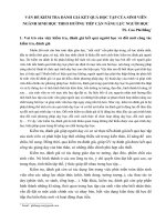 VẤN ĐỀ KIỂM TRA ĐÁNH GIÁ KẾT QUẢ HỌC TẬP CỦA SINH VIÊN NGÀNH SINH HỌC THEO HƯỚNG TIẾP CẬN NĂNG LỰC NGƯỜI HỌC