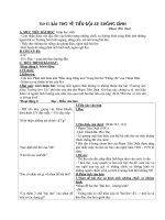 Giáo án Bài thơ về tiểu đội xe không kính