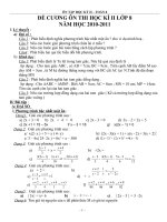 DE ON TAP HKII TOAN 8