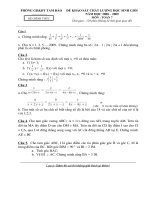 Đề HSG toán 7 2008-2009