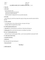 Giáo án Khối đa điện lồi và khối đa diện đều Hình học 12