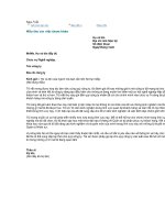 Đơn xin việc mẫu