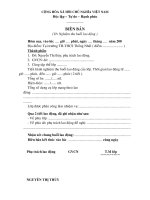 MÃU BIÊN BẢN LAO ĐỘNG