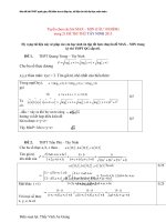 Các bài toán Tìm MAX MIN trong các đề thi thử 2015 Tây Ninh Có lời giải