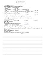 Kiểm tra 1 tiết Hình (chương II)