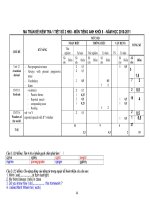 de kiem tra hoc ky 2 ( lan 2 ) co ma tran