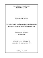 Tư tưởng giải thoát trong hệ thống triết học phi chính thống của Ấn Độ cổ đại