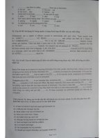 Ôn thi THPT chuyên ngoại ngữ Hà Nội (P3_đề chuyên)