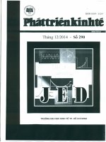 Các nhân tố tác động đến sự phát triển du lịch MICE tại TP  đà lạt