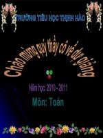 Ứng dụng của tỉ lệ bản đồ (tiếp theo)