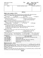 Tiết 130-Kiểm tra Tiếng Việt 8