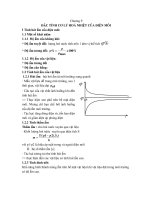 CHƯƠNG 9 ĐẶC TÍNH CƠ LÝ HÓA CỦA ĐIỆN MÔI - GIÁO TRÌNH VẬT LIỆU ĐIỆN