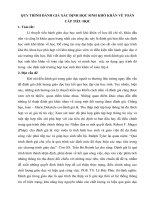 QUY TRÌNH ĐÁNH GIÁ XÁC ĐỊNH HỌC SINH KHÓ KHĂN VỀ TOÁN CẤP TIỂU HỌC