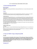 CÁC VẤN ĐỀ LIÊN QUAN ĐẾN ĐO BÓC TIÊN LƯỢNG