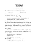 De thi ban ki 2 toan9+dap an