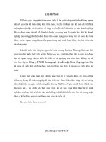 TỔ CHỨC CÔNG TÁC KẾ TOÁN, PHÂN TÍCH KINH TẾ TẠI CÔNG TY TNHH THƯƠNG MẠI VÀ XUẤT NHẬP KHẨU TỔNG HỢP SAO MAI