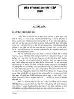 kỹ năng giải bài tập sinh