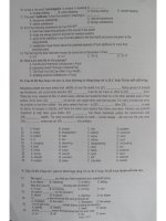 Ôn thi THPT chuyên ngoại ngữ Hà Nội (P2_đề chuyên)