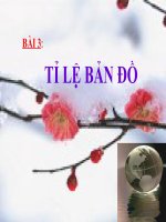 bài 3. Tỉ lệ bản đồ