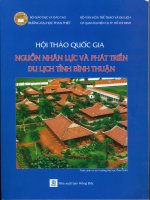Vài gợi ý về du lịch sinh thái biển đảo bình thuận