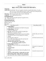 giáo án giáo dục tiểu học