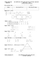 ĐỀ TOÀN TẬP LỚP 1