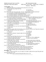 đe thi học ki có đap an