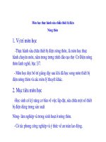 đấu nối mạch điện điều khiển động cơ không đồng bộ 3 pha quay hai chiều