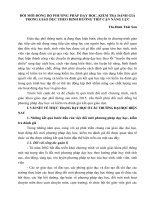 ĐỔI MỚI ĐỒNG BỘ PHƯƠNG PHÁP DẠY HỌC, KIỂM TRA ĐÁNH GIÁ TRONG GIÁO DỤC THEO ĐỊNH HƯỚNG TIẾP CẬN NĂNG LỰC