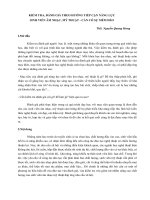 KIỂM TRA, ĐÁNH GIÁ THEO HƯỚNG TIẾP CẬN NĂNG LỰC sinh viên âm nhạc, mỹ thuật - cần có sự mềm dẻo