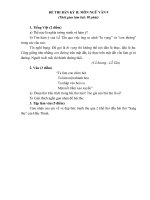 De thi ban ki 2 van 9+dap an