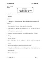 Giáo án điện tử môn Hóa học lớp 9 bài “Etilen”