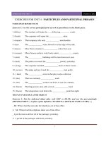 Architecture English Exercise Unit 04