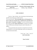 Một số giải pháp nâng cao chất lượng dịch vụ nhà ở cao tầng của Chi nhánh công ty TNHH nhà nước một thành viên dịch vụ nhà ở và khu đô thị  Xí nghiệp 3