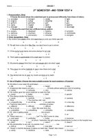 Grade 7-2st semester-mid term-test 4