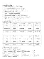 Anh van tong hop THCS